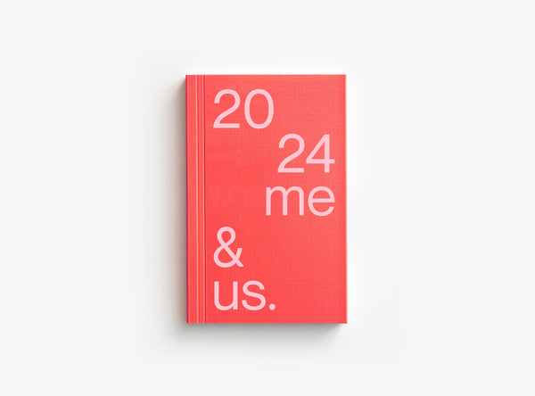 Jahresplaner 2024 Edition Julie Joliat - me & us | Coral Red