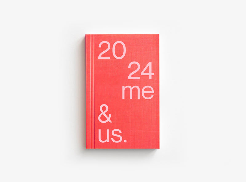 Jahresplaner 2024 Edition Julie Joliat - me & us | Coral Red
