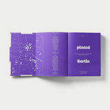 Ausklappbare Berlin-Karte mit Restaurantadressen in plated Berlin Vol. II