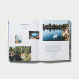 Aufgeschlagene Innenseiten von Take Me to the Lakes, Edition LEIPZIG