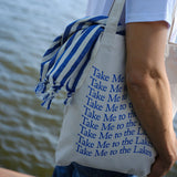 Canvas Bag "Wavy" – Dein robuster Begleiter für entspannte Tage am See