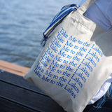 Canvas Bag "Wavy" – Dein robuster Begleiter für entspannte Tage am See
