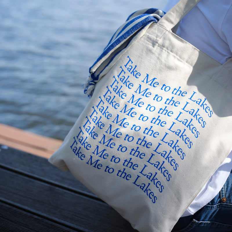 Canvas Bag "Wavy" – Dein robuster Begleiter für entspannte Tage am See