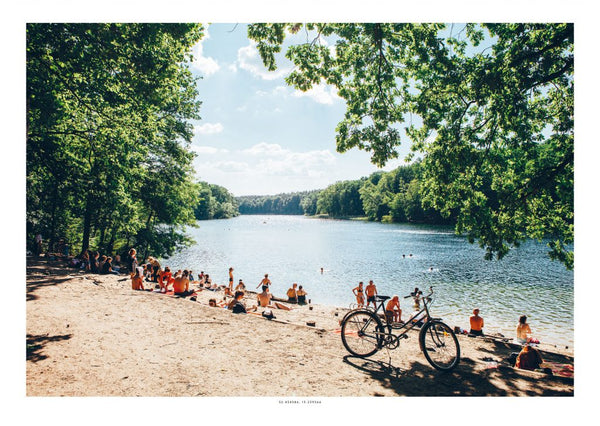 Krumme Lanke Berlin - Holztreppe